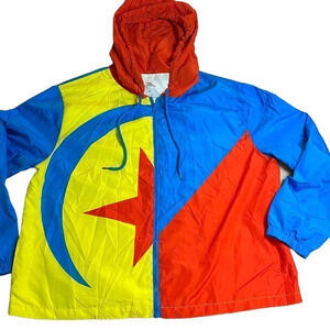 Disney Pixar Logo Jacket - Red, Blue, Yellow